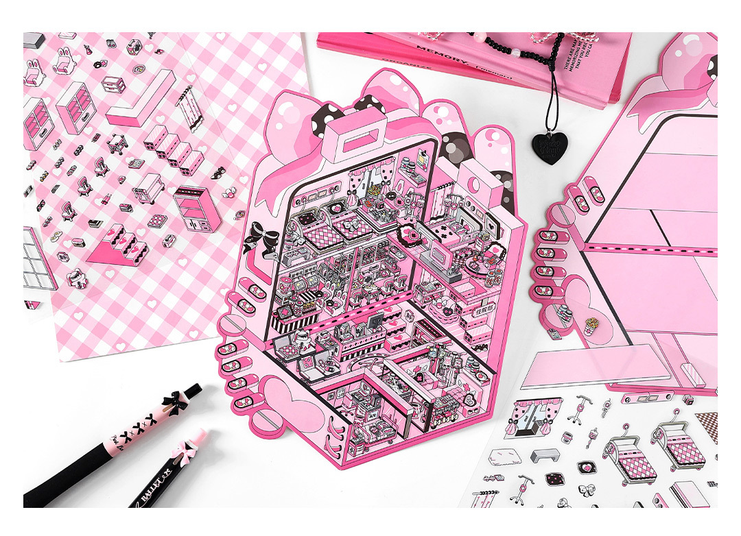 墨言Infeel.Me白卡造景贴纸今日营业中第十四弹微缩立体国潮趣味详情16