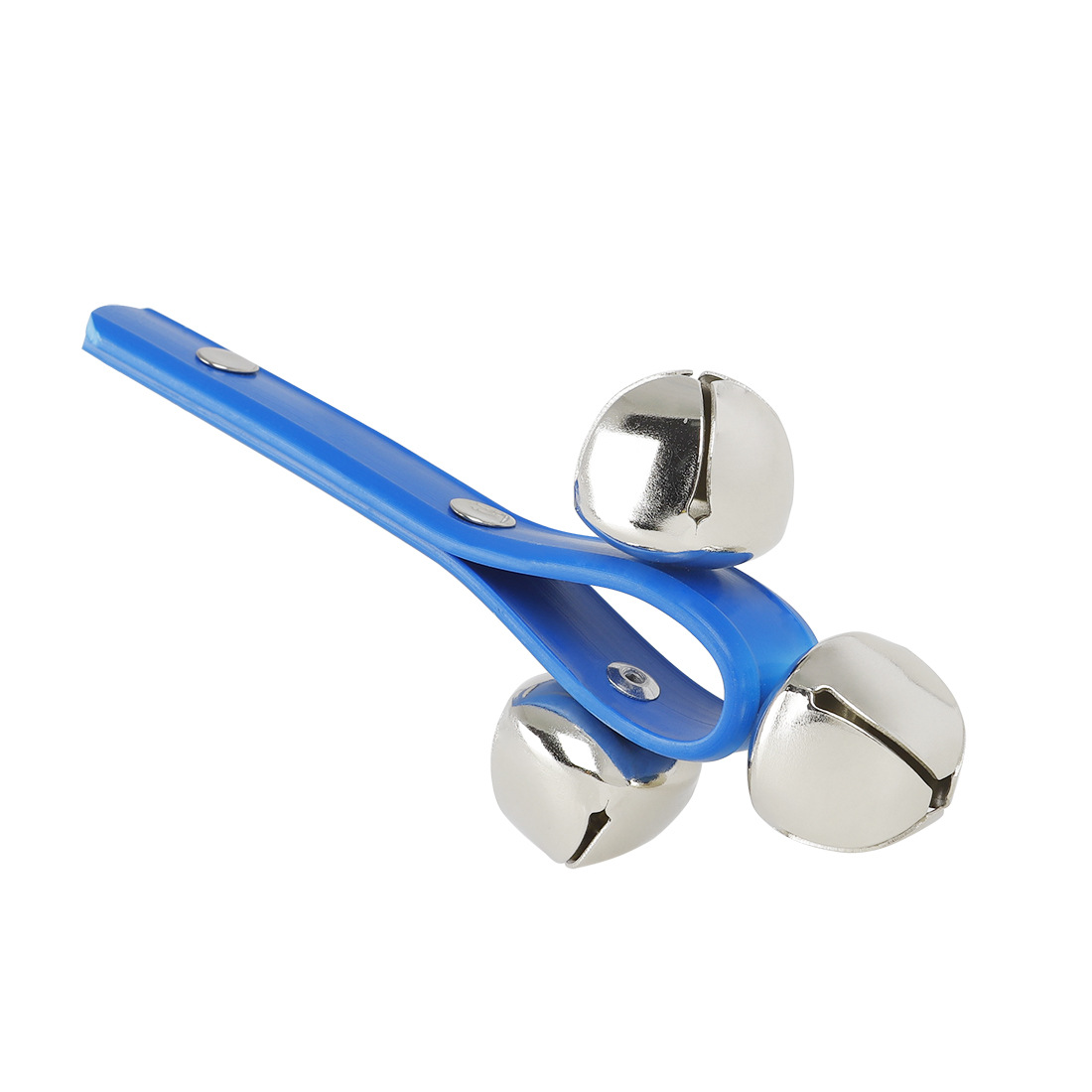 Orff percussion instruments, three-bell leather rattle, three-bell hand rattle, early education and educational toys for kindergarten children, rattle pic 8