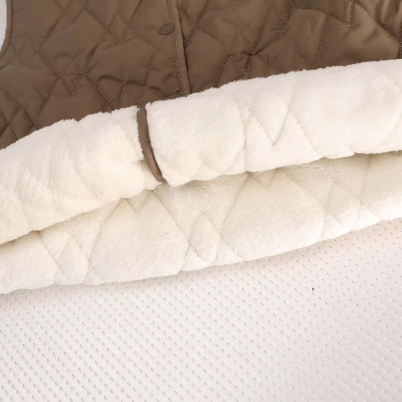 Invierno nuevo estilo mujer más de terciopelo desgaste exterior chaleco calor diseño espesado cómodo interior de felpa sin mangas clip de caballo anti-running material de algodón otra clasificación aplicable pic 11