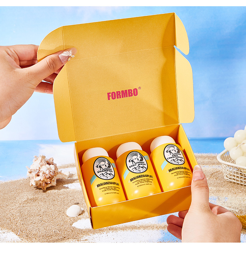 Cross-border exclusive FORMBO Hair Care Set: Smooth Shampoo, Deep Cleansing Body Wash, Smooth Hair Care pic 20
