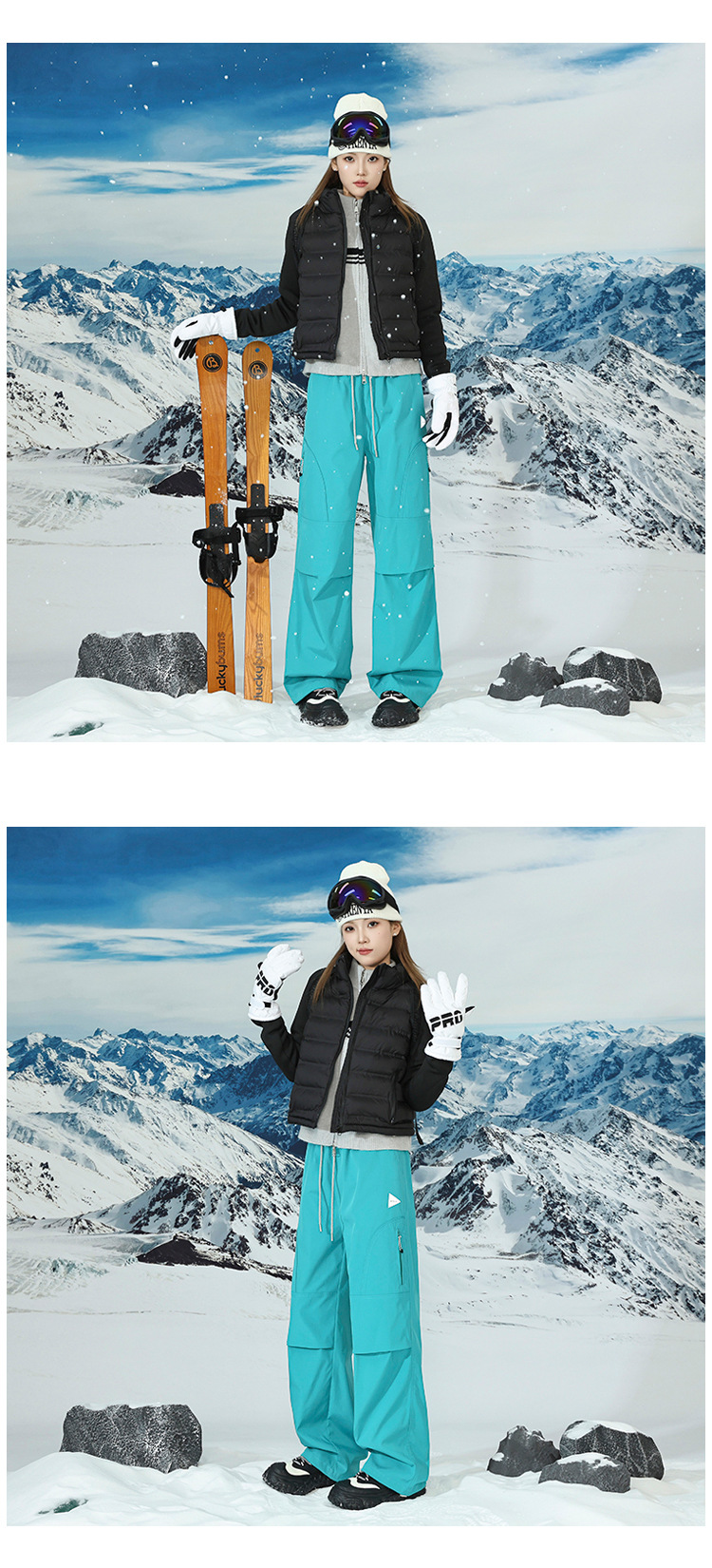美式机能风春季三防冲锋裤男款户外登山裤防风防水休闲裤子工装裤详情23