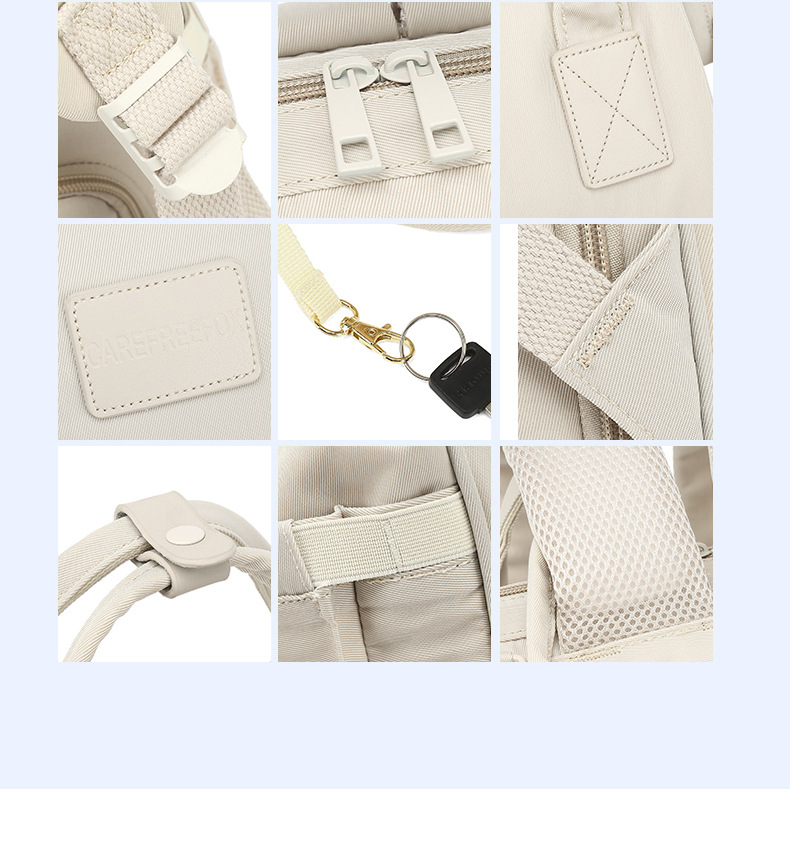 媽咪包定制雙肩背包手提袋大容量多功能防水母嬰包訂制usb媽媽包詳情23