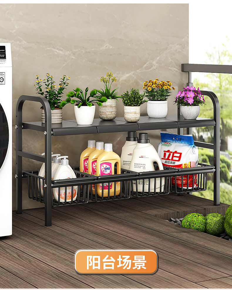 东南日韩爆款厨房下水槽伸缩置物架橱柜分层收纳架洗手盆下方收纳详情19