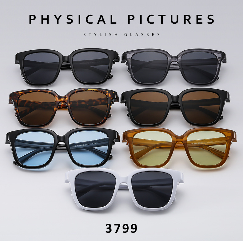 2025 UV-resistant sunglasses: Trendy, simple and avant-garde fashionable glasses pic 5