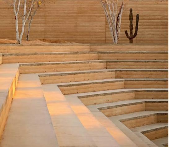 丹霞夯土板MCM软瓷砖软石柔性石材弯曲板建材夯土文化石墙贴详情6