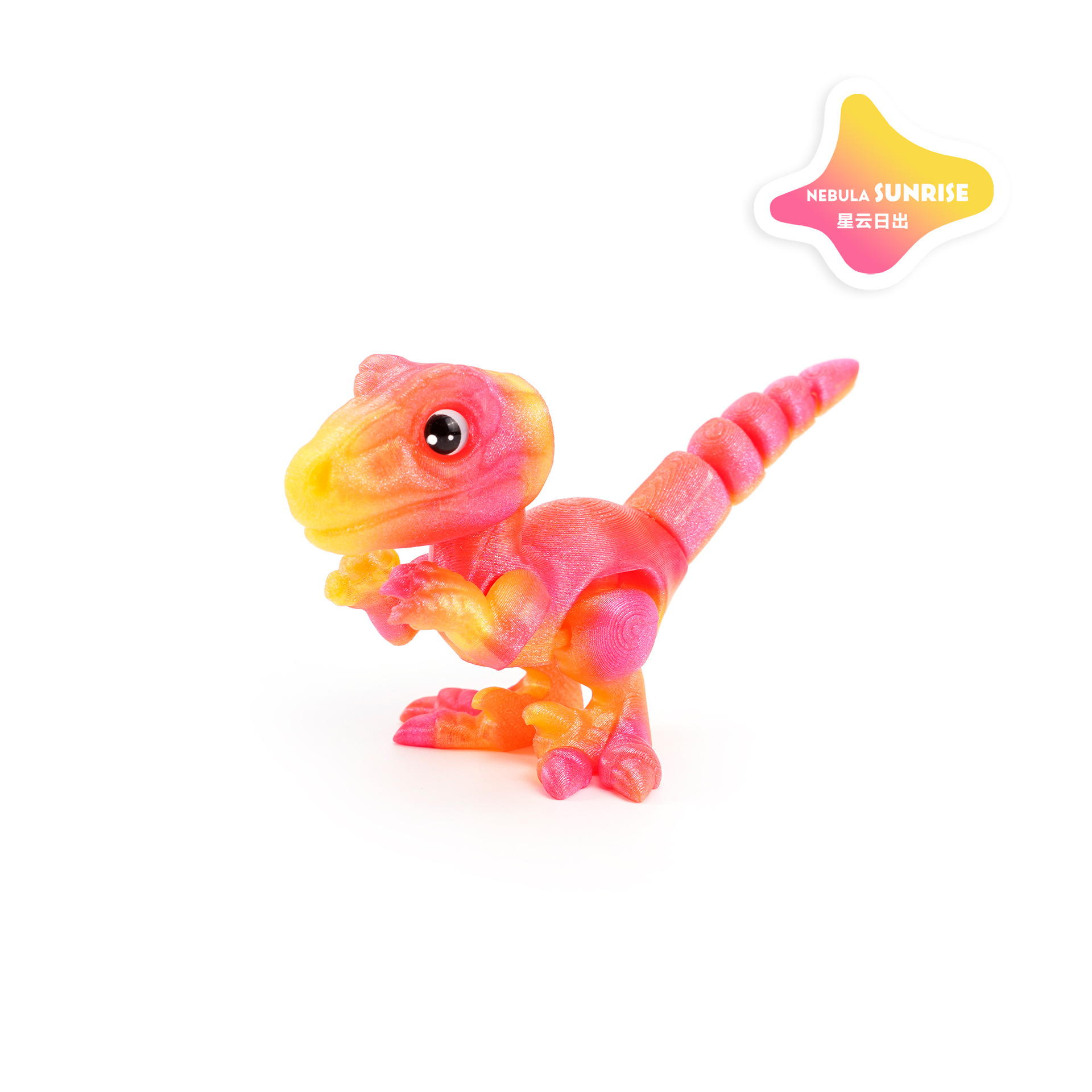 3D打印跨境专供爆款旋风迅猛龙恐龙系列趣味玩具摆件手办礼物趣味详情4