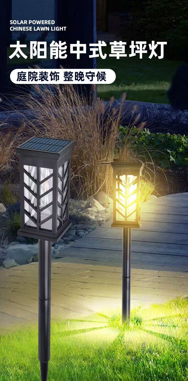 Outdoor solar courtyard ground socket lamp, waterproof, easy to install, long-lasting, intelligent light-controlled night lighting street lamp pic 1