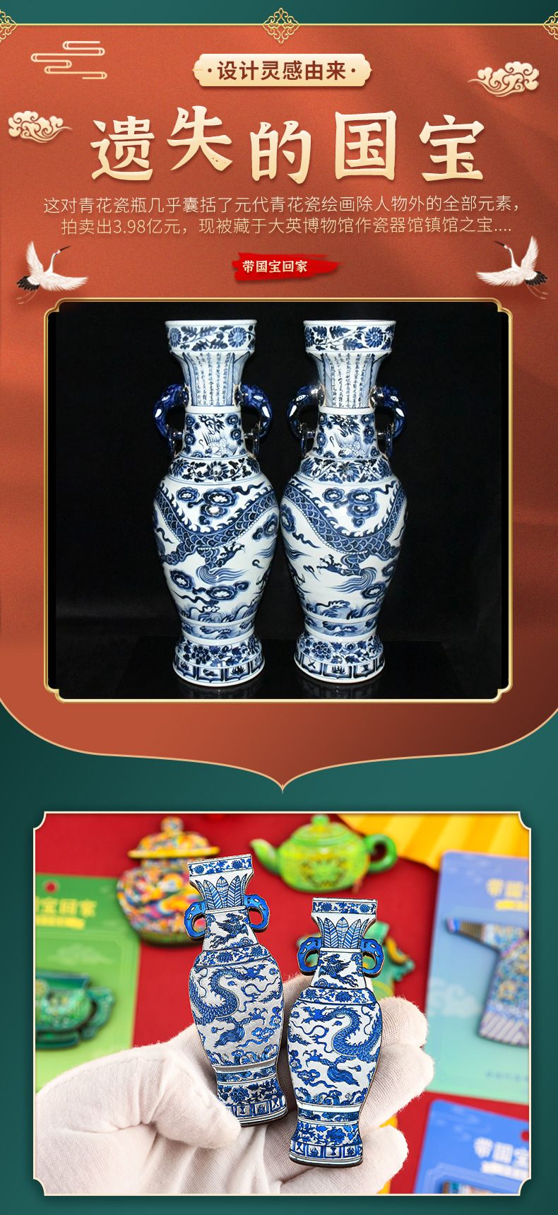 A 12-piece set of national trend cultural and creative resin simulation food fridge magnet pic 7