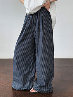 Luxi American 9-inch slightly flared jeans for women, 2025 Summer New style casual loose wide-leg pants with a drape, 68326 pic 9