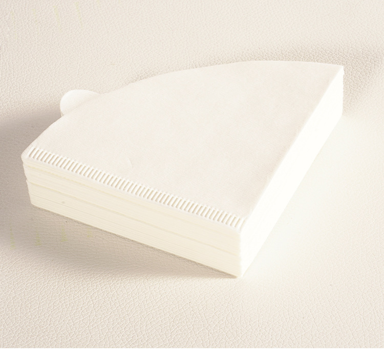 Household coffee filter paper V60, filter cup, drip type conical fiber original pulp bleached filter paper, cake cup pic 10