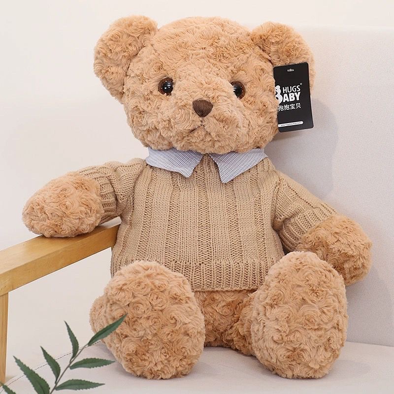 网红泰迪熊毛绒玩具公仔玩偶抱抱小熊情人节礼物网红花束衬衣小熊详情15