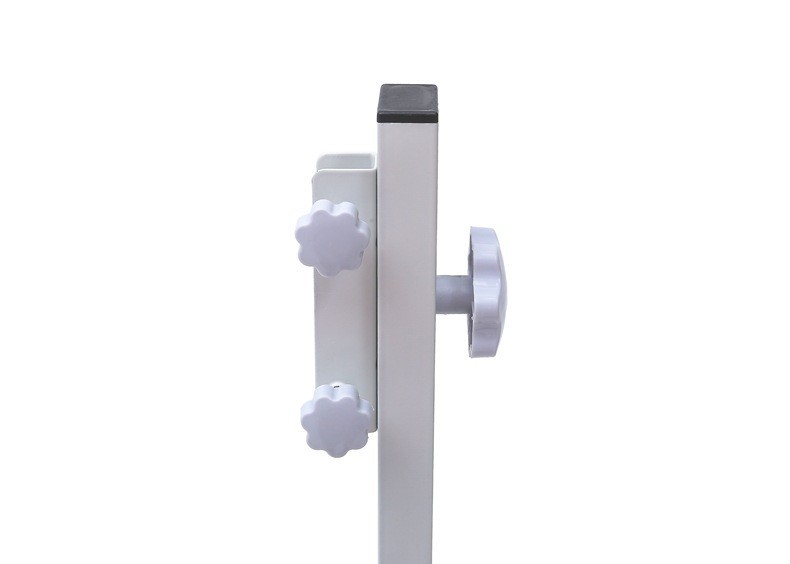 The T-555 whiteboard stand in stock is adjustable, and the display cabinet has a mobile bracket. It is universal, thickened and very stable for blackboards and green boards pic 4