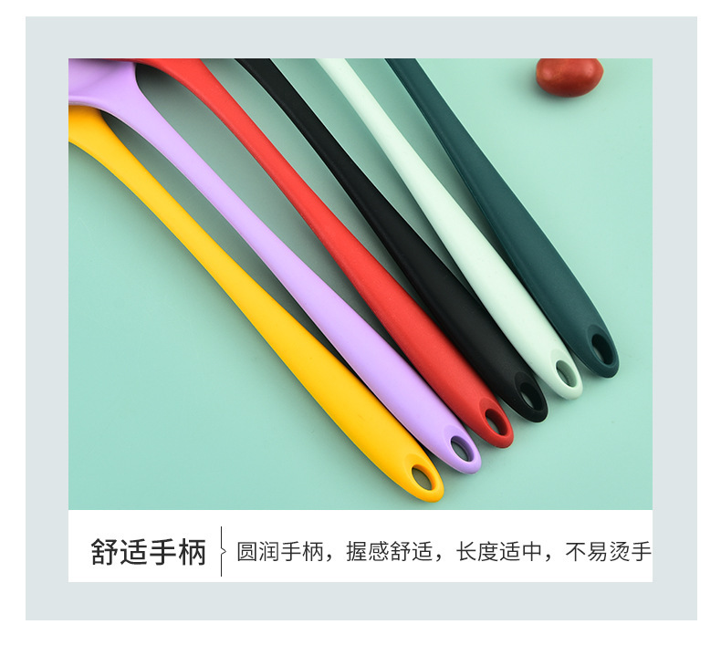 硅胶锅铲不粘锅专用铲子轻便家用炒菜铲子经典款中式锅铲厨房用具详情10