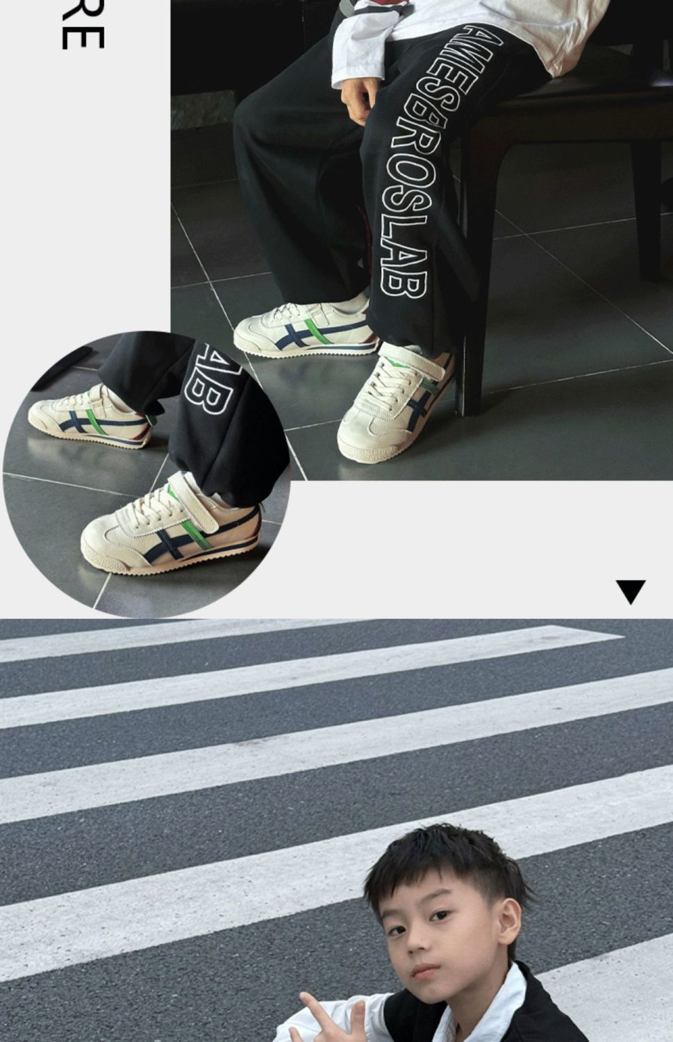 真皮儿童阿甘鞋2025春秋新款宝宝板鞋女童鞋子透气运动鞋男童鞋潮详情7