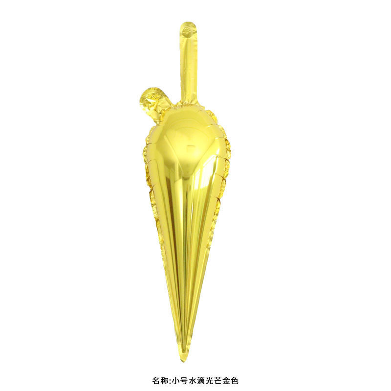 Amazon water drop aluminum film balloons, conical aluminum foil, wedding, birthday party, mall event decoration, explosive star balloons pic 14