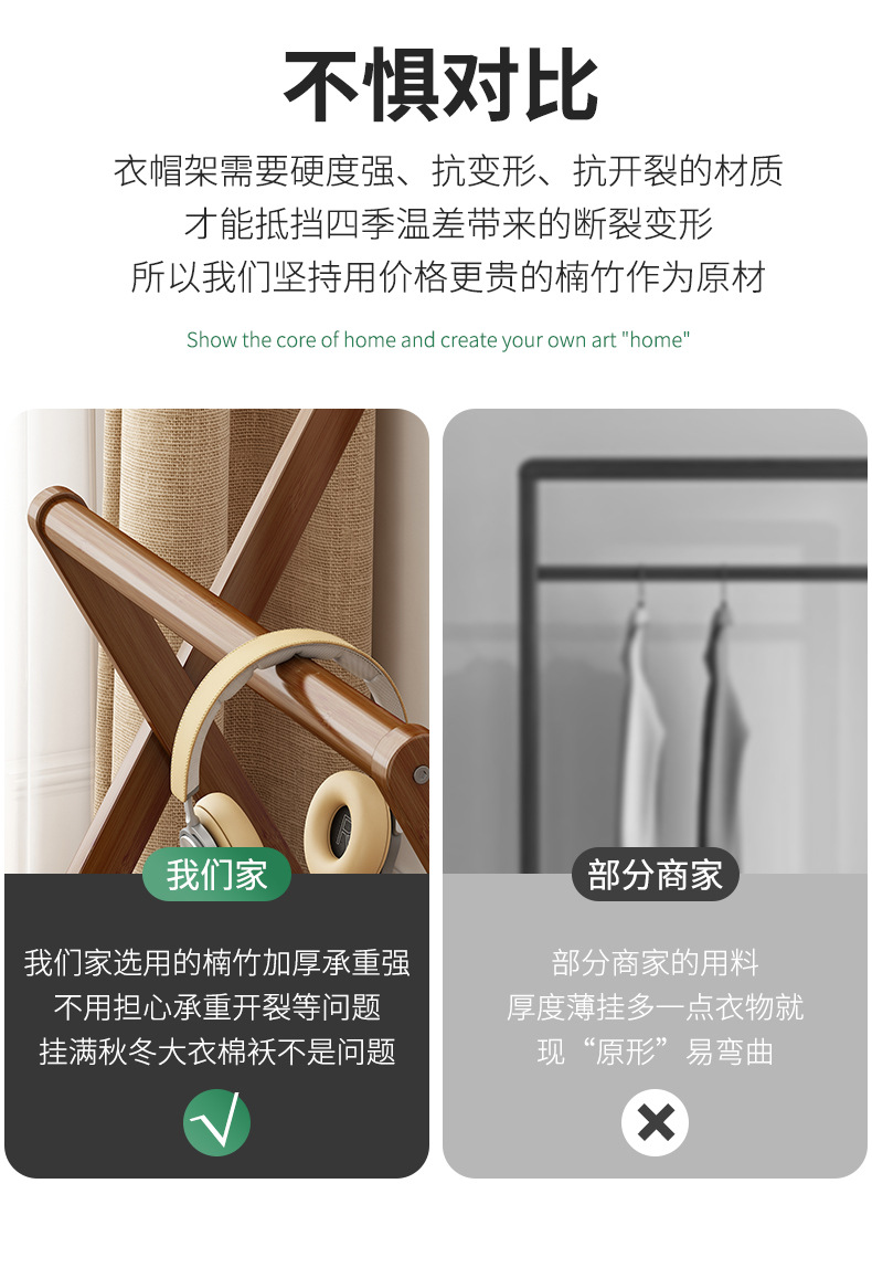 宠物衣架迷你落地式狗狗专用挂衣架猫咪衣服置物架简易小型衣帽架详情7