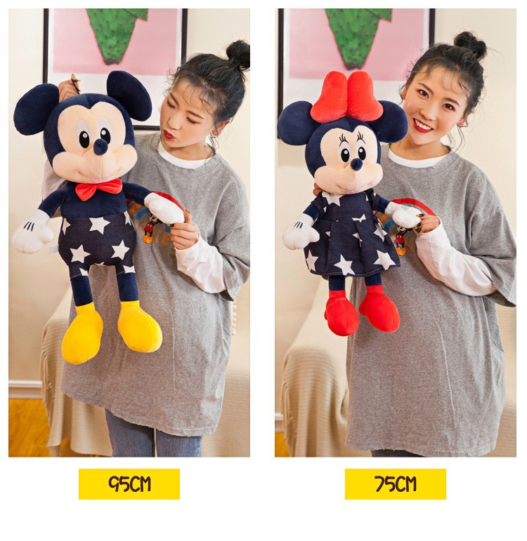 Creative star Mi Mouse plush toys, couple dolls, Mini dolls, birthday gifts for girls, home throw pillows pic 11