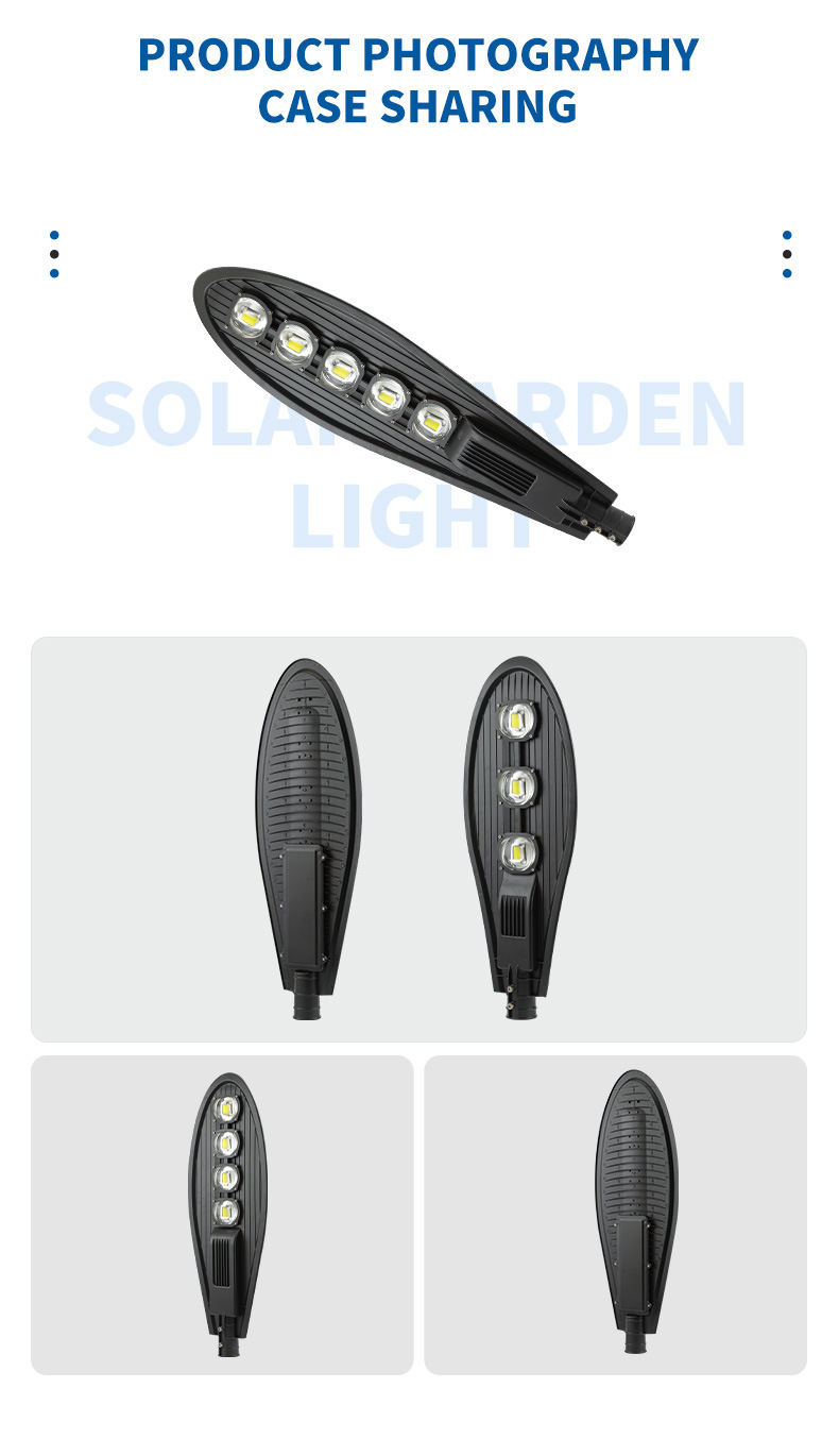 LED street lamps, new rural lighting road lamps, Baojian style city circuit lamp head manufacturer wholesale outdoor waterproof street lamps pic 12