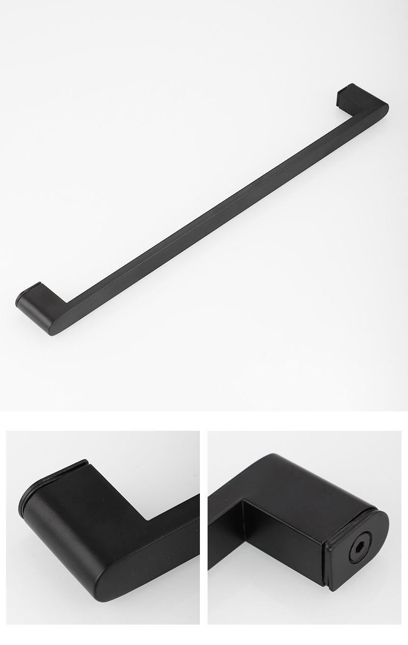 厂家304淋浴房拉手 酒店浴室玻璃门把手 大门推拉门不锈钢拉手详情25