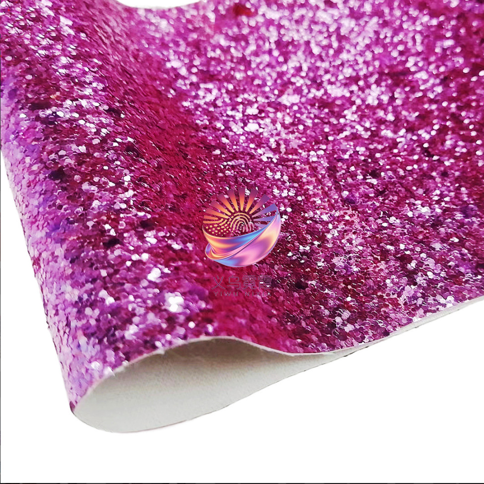 金葱PU格利特大葱片闪粉撒粉皮革布料纺织墙布大小亮片珠光地毯详情12