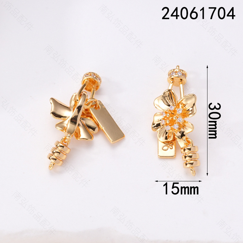 Pearl necklace buckle, lobster buckle, end connection buckle, hook buckle, sweater chain, detachable buckle, diy jewelry accessories pic 11