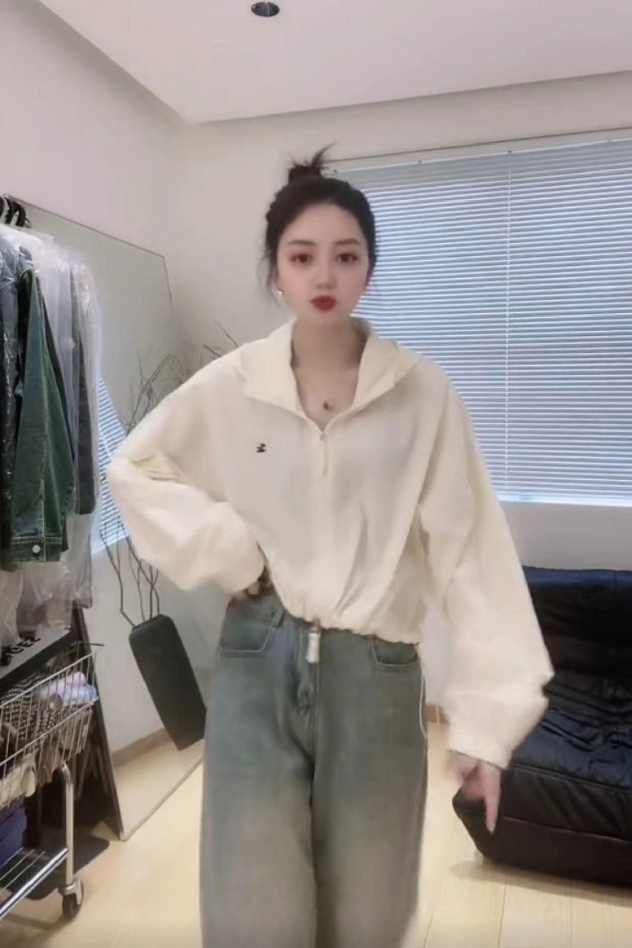 防晒衣女夏季薄款外套2024年新款短款小个子宽松百搭连帽防晒上衣详情17
