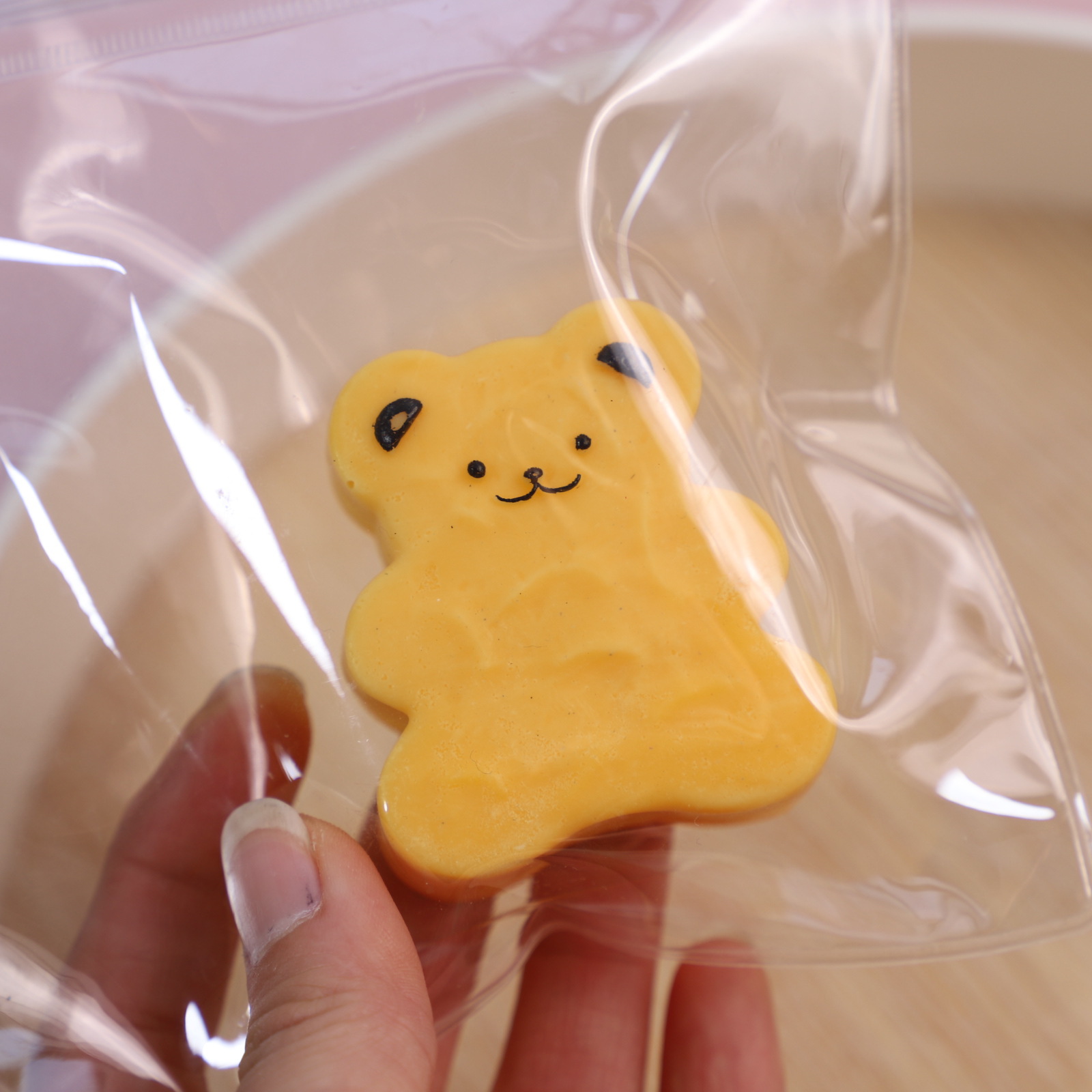 Three-dimensional bear cookies, scented candles, silicone mold, DIY handmade fondant mousse baking, gypsum epoxy resin mold pic 7
