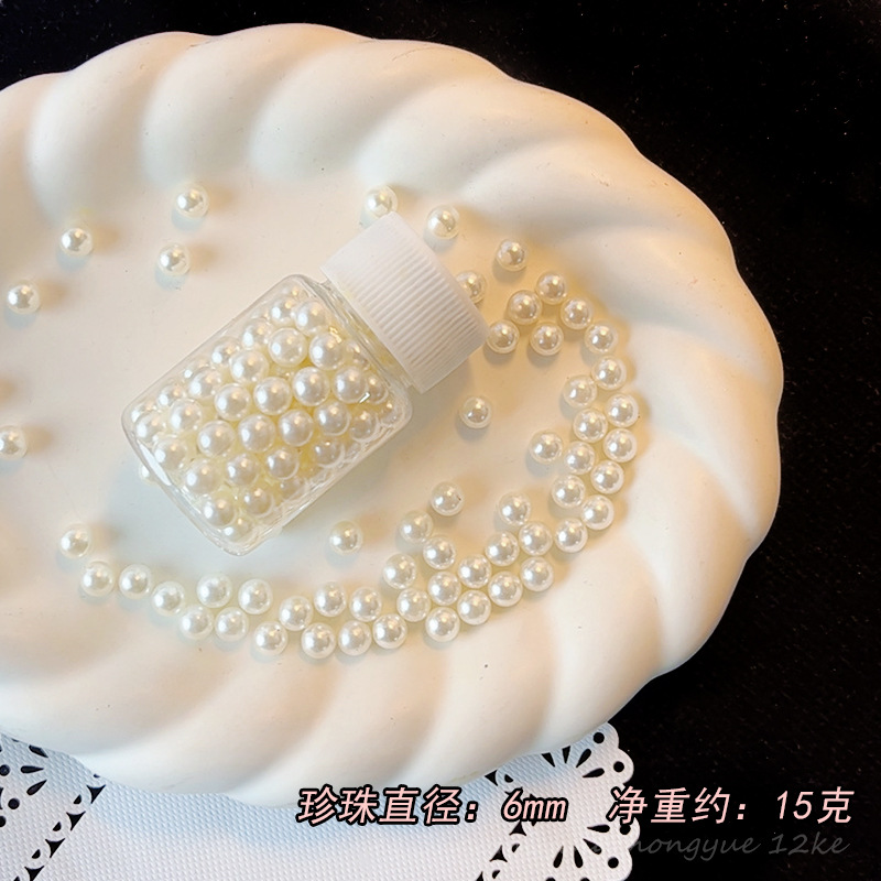 仿真珍珠流麻吵吵球滴胶填充材料手工diy捏捏手作球奶油胶填充物详情18