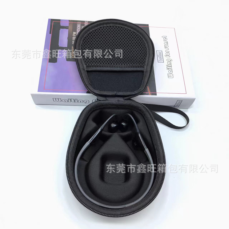 Bone conduction headphone storage box, universal Shokz Shanshui eva hard shell headphone case, portable headphone packaging box customization pic 7