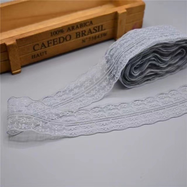 【40 Colors 】 Double-sided non-elastic lace trim, DIY clothing, curtains, sofa sewing, lace trim accessories, 4.5CM pic 15