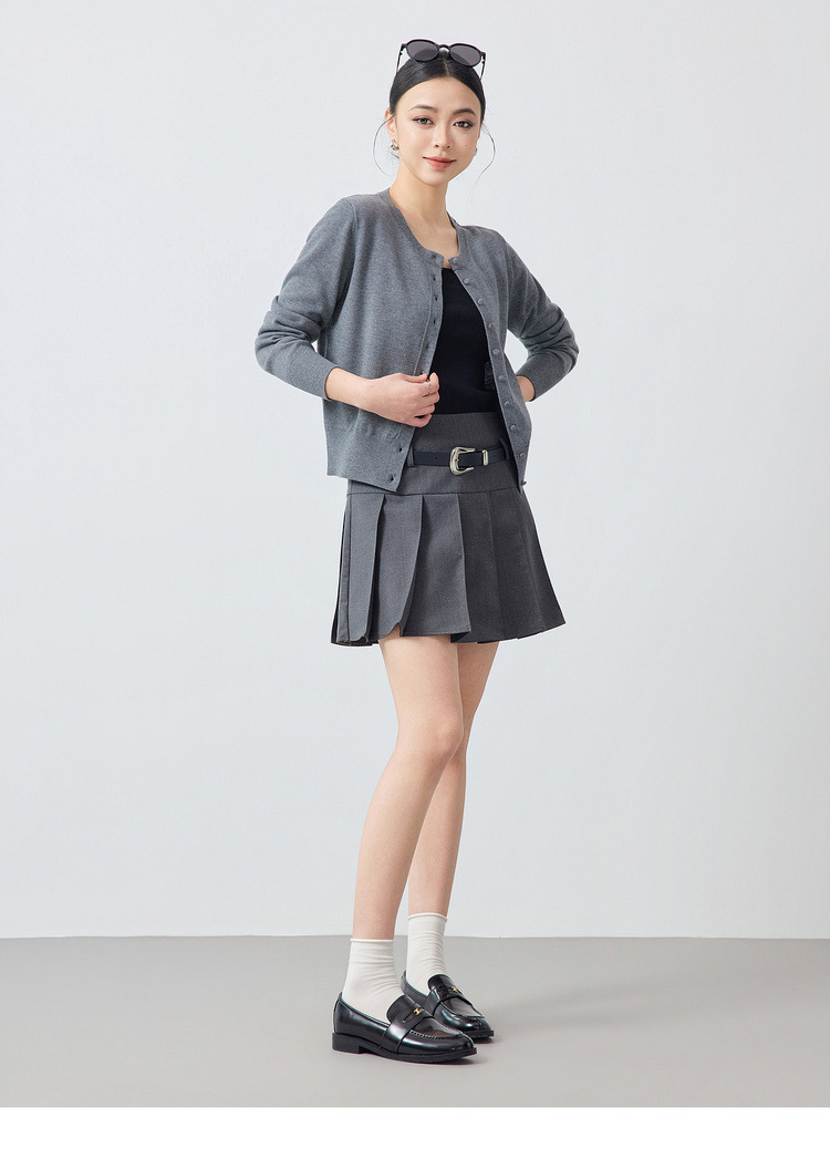 墨麦客女装气质通勤针织开衫女2026春季新款羊毛混纺外套女10175.详情19