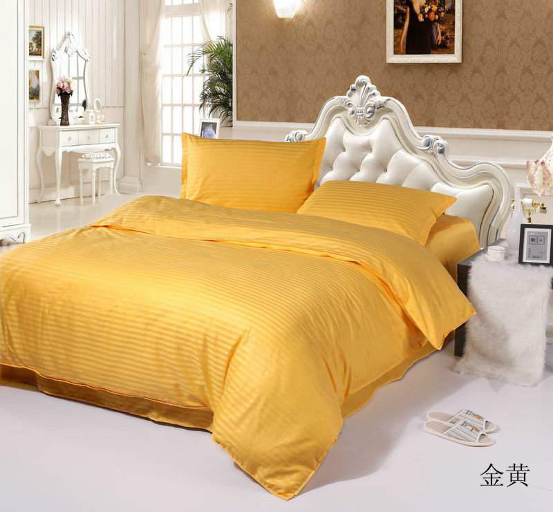 Pure cotton brocade bedding set, all-cotton pure white brocade strips, hospital bedding, four seasons style, light luxury pic 15