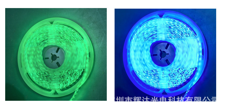 Wholesale 24Vrgb light strips 5050 seven-color color-changing high-brightness no-voltage drop 60-lamp home atmosphere led light strips pic 12