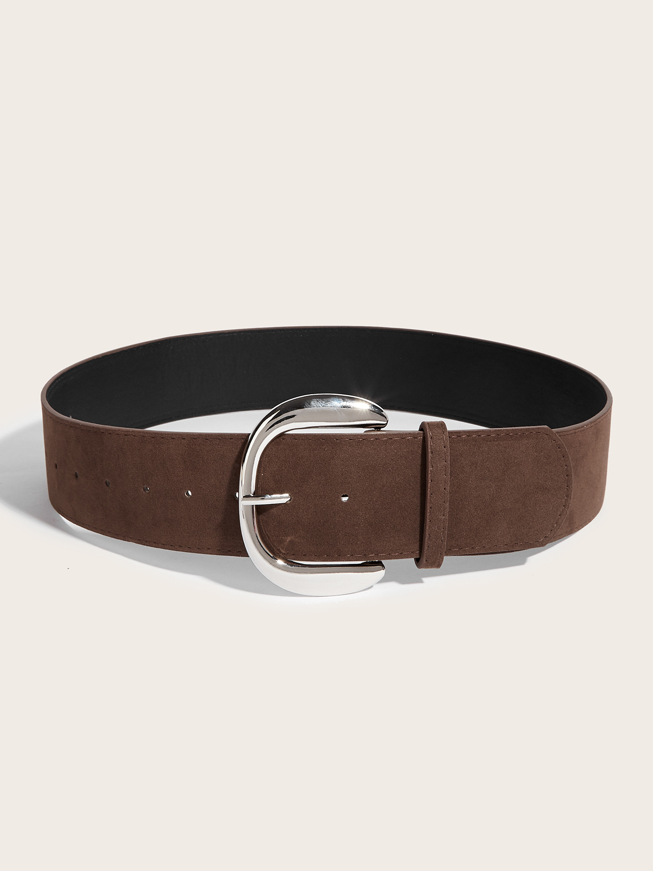 Retro Melade-style wide belt for women to slim the waist and look slimmer, paired with skirts for a stylish American hot girl style belt in stock pic 2