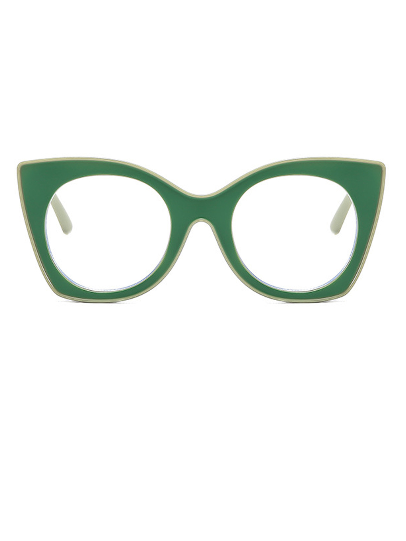 Fashionable and personalized color-blocking sun protection sunglasses, cross-border European and American trend anti-blue light flat sunglasses frame pic 24