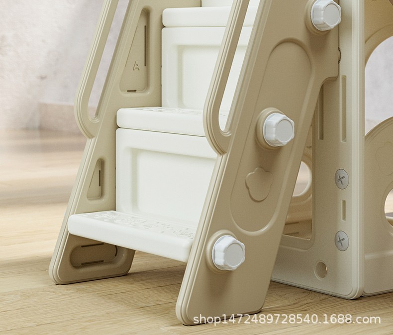 室内家用儿童滑滑梯海洋球池小户型民宿宝宝小朋友秋千滑梯二合一详情15