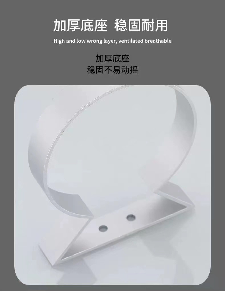 太空铝马桶刷架厕所马桶刷杯免打孔置物架卫生间马桶刷托盘置物架详情6