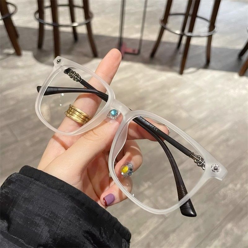 TR90 glasses frame is available online for myopia professionals. It comes with a frosted white square frame for men pic 6