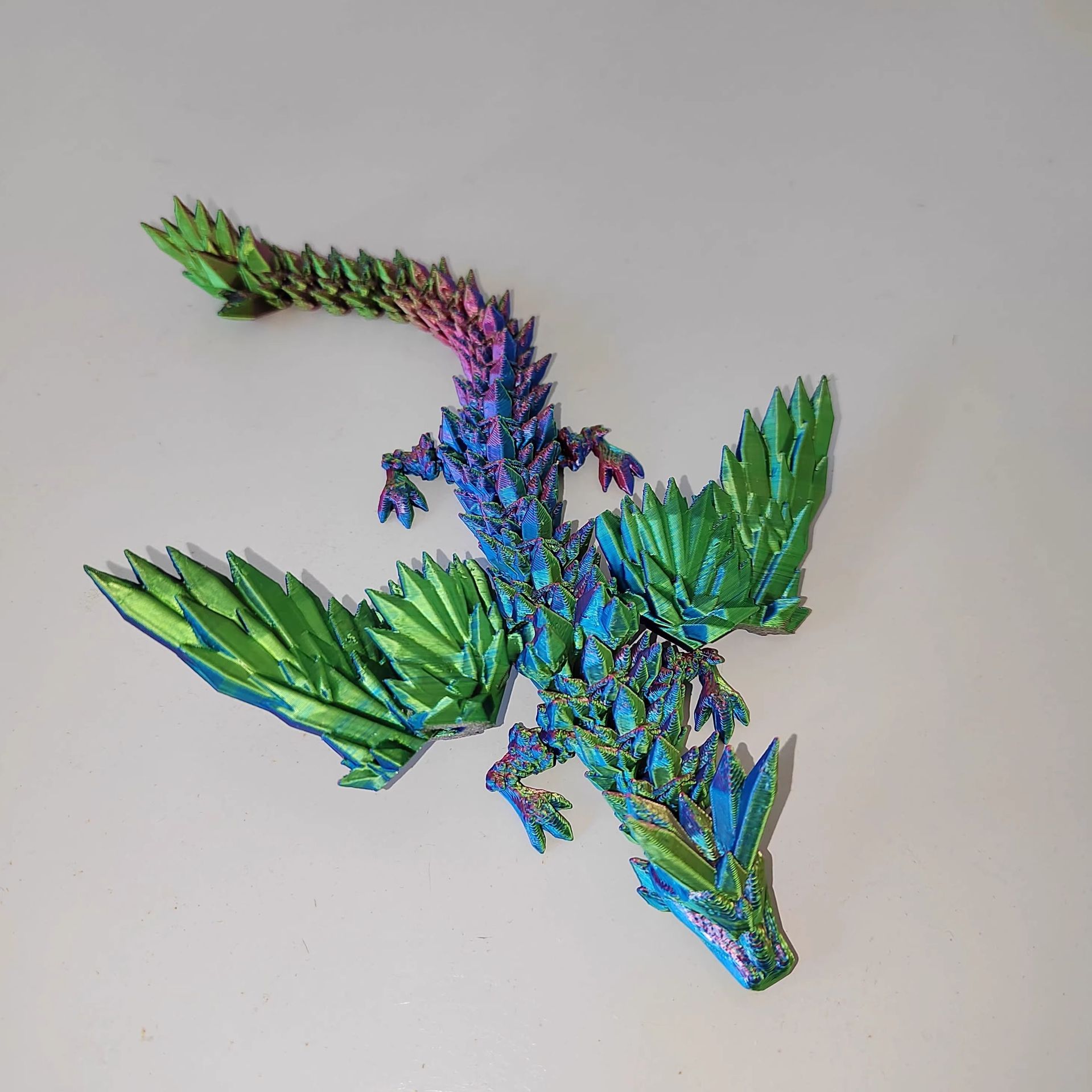 厂家批发3D打印翅膀飞龙关节可动龙蛋套装摆件手办礼物炫酷解压玩详情2