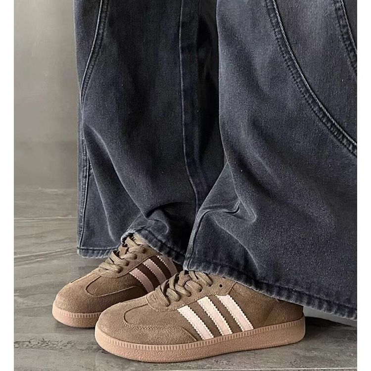 德训鞋女八个色2024秋季新款学生百搭休闲运动小白鞋女三杠鞋子详情9