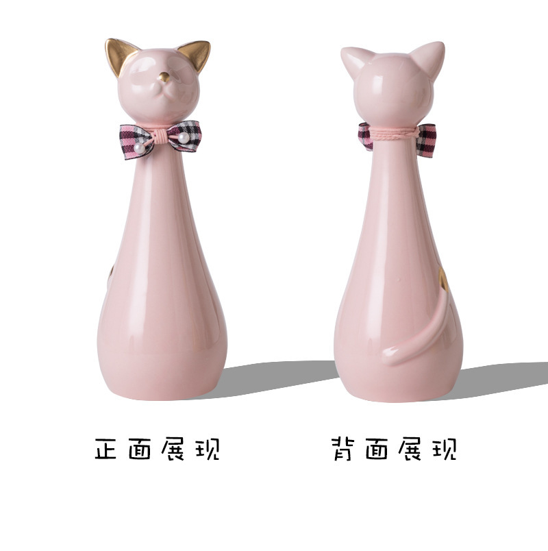 宠物殡葬纪念品陶瓷猫形骨灰罐爱宠骨灰盒宠物祭祀用品冥币详情5