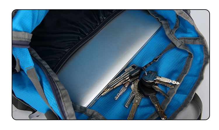 Cross-border water-repellent large-capacity leisure sports folding backpack, travel hiking foldable storage outdoor backpack pic 7