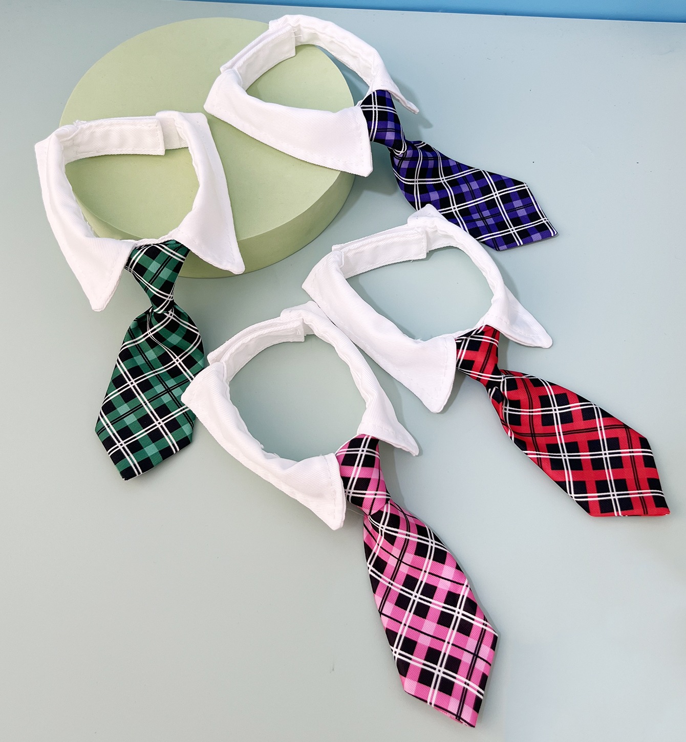 Pet bow ties, wipes, ties, cute and fashionable, universal for cats and dogs, adjustable pet supplies pic 3