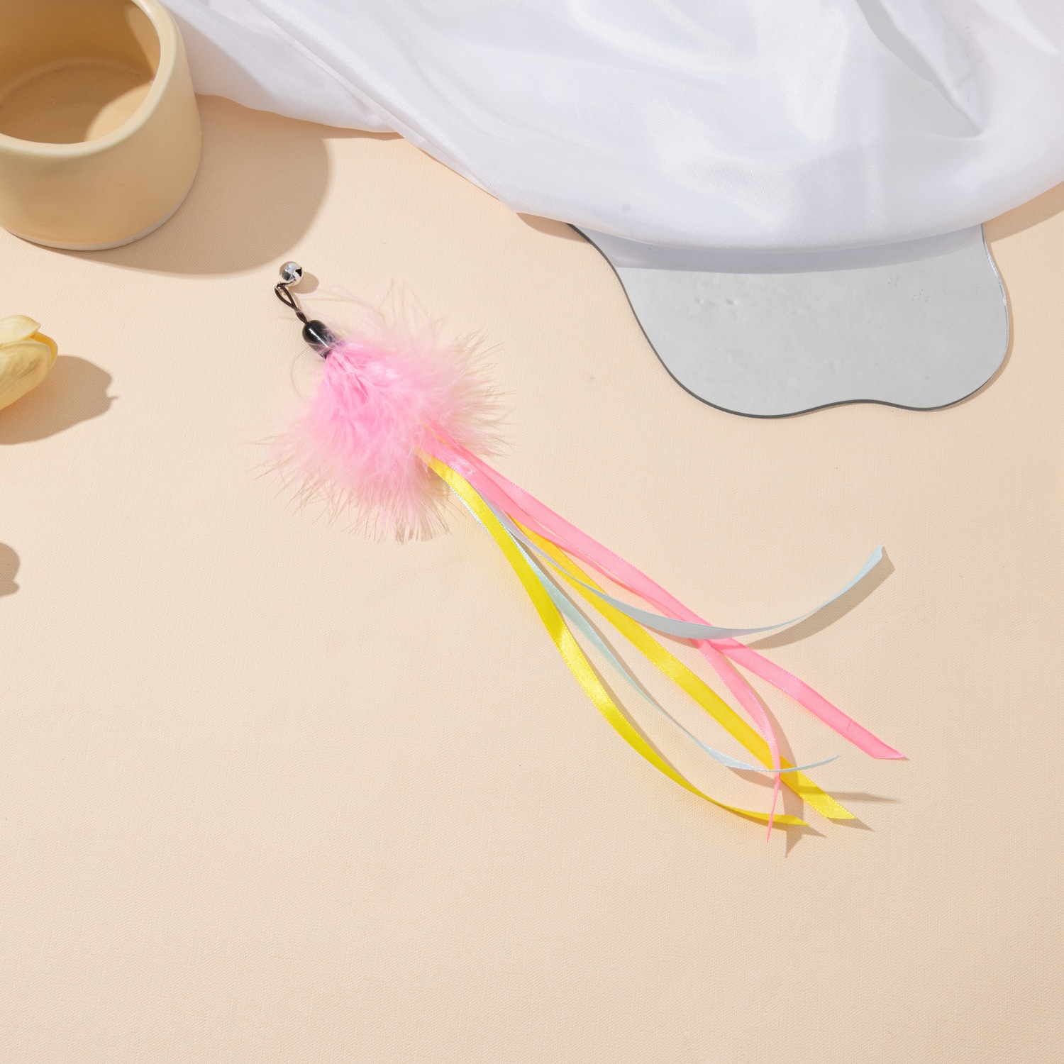 汇总27款逗猫棒替换头带铃铛耐玩不易破猫咪自嗨解闷玩具工厂直供详情34