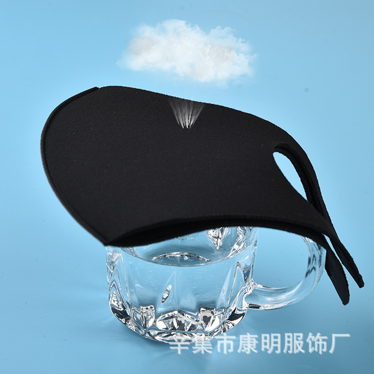 The adult washable mask made of ice silk cotton with a breathing valve for Internet celebrities. The celebrity mask can be printed with a LOGO pic 10