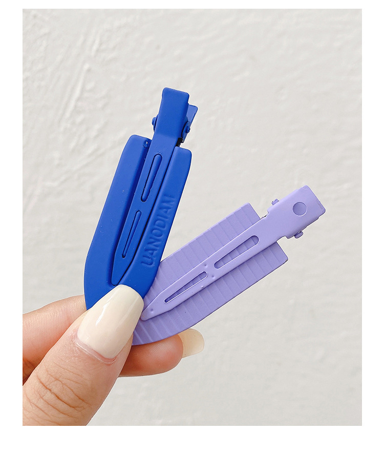 白鹿同款无痕发夹女侧边前额刘海边夹小卡子化妆发卡鸭嘴夹子头饰详情36