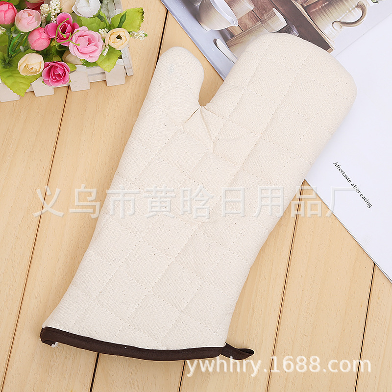 【 Chi Jia 】 Home kitchen high-temperature resistant oven baking heat insulation gloves, microwave scald protection, steamer heat protection pic 5
