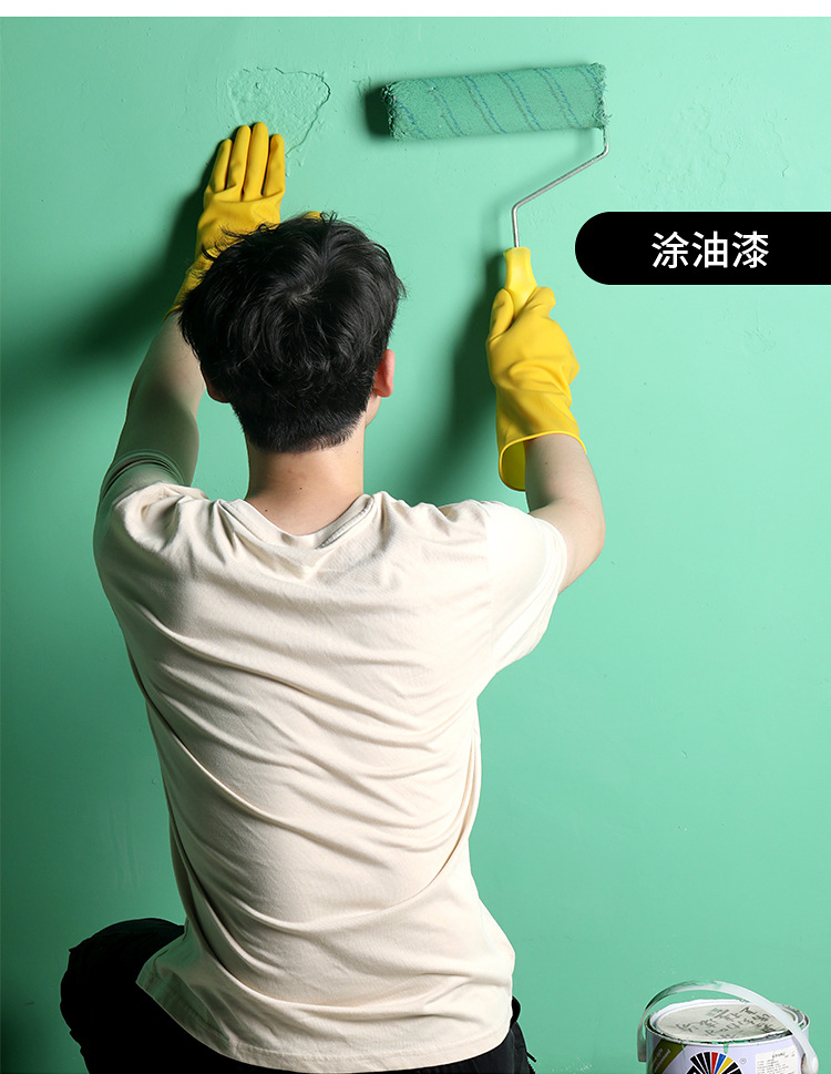 南洋华牌乳胶家务手套洗碗厨房耐用清洁洗衣服防水劳保牛筋橡胶皮详情19