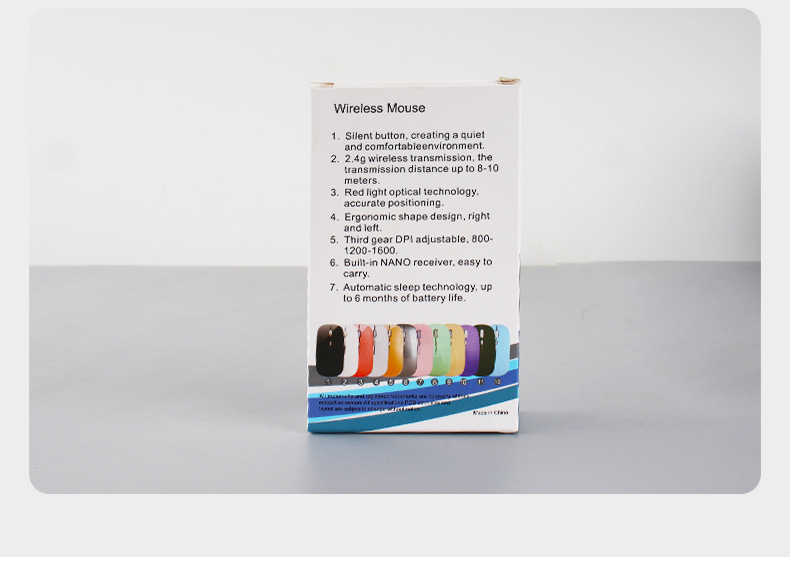 跨境新款蓝牙双模无线鼠标电脑笔记本办公静音发光2.4G可充电鼠标详情14