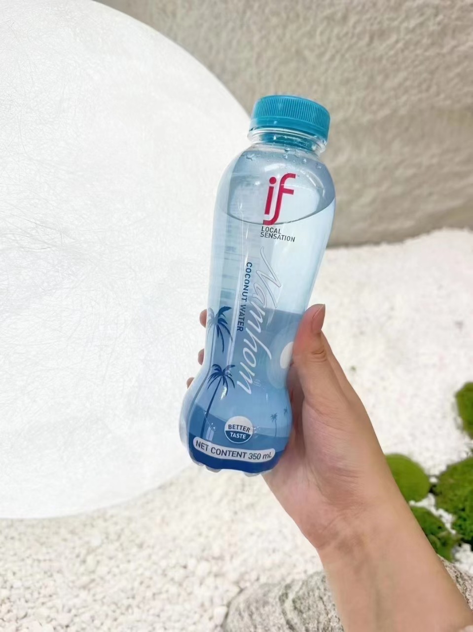 包邮批发泰国进口口感更佳if香水椰子水350ml*12if系列椰子水详情4